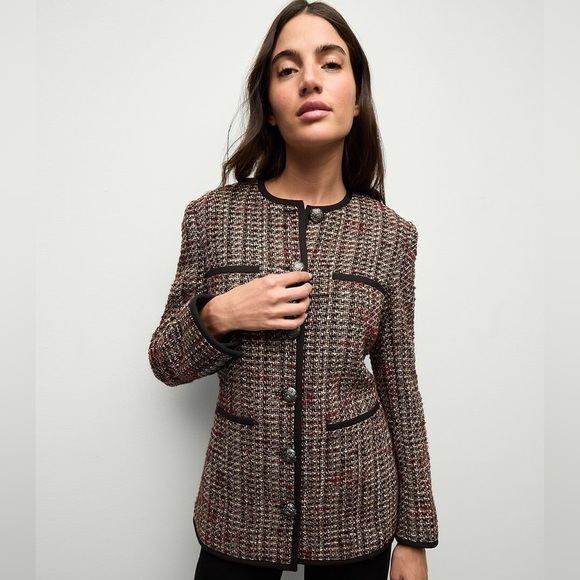 Veronica Beard Jackets & Blazers - Veronica Beard Watkins Tweed Dickey Blazer Jacket